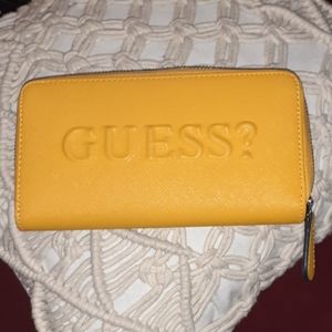 Yellow Guess Wallet